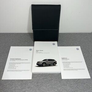 2022 Volkswagen Atlas Owners Manual Users Guide Book 22 OEM